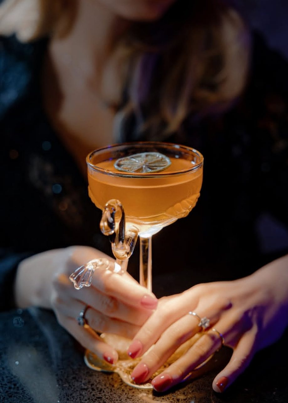 Cocktails avec vue depuis le Gemini America Bar à Castello