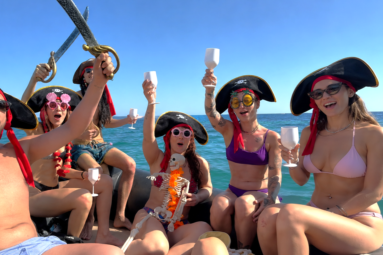 Schlauchboot-Tour mit Musik & Verleih ohne Bootsführerschein